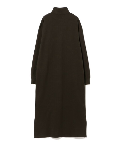 Demi-Luxe BEAMS(デミルクス ビームス)の「【別注】SLOANE / 裏毛 ハーフジップ ワンピース(ワンピース・レディース・ブルー系その他4/ダークグリーン・1/2)」の14枚目の写真