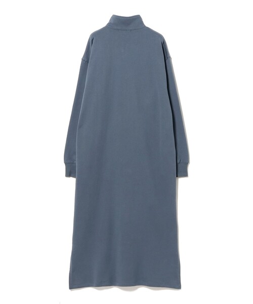 Demi-Luxe BEAMS(デミルクス ビームス)の「【別注】SLOANE / 裏毛 ハーフジップ ワンピース(ワンピース・レディース・ブルー系その他4/ダークグリーン・1/2)」の20枚目の写真