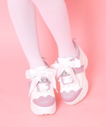 厚底夢見るエンジェルスニーカー