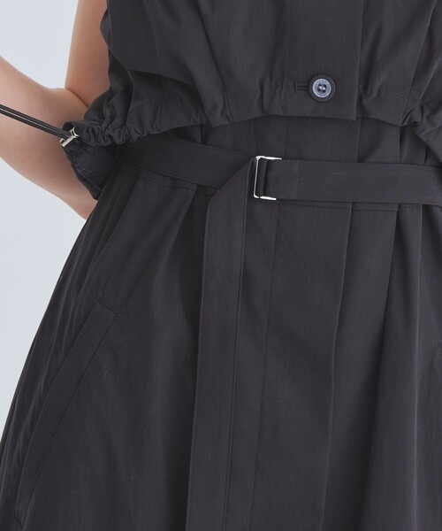 UNITED TOKYO(ユナイテッドトウキョウ)の「バルーンブルゾンSETワンピース|ウォッシャブル/3WAY/細見え/夏服(ワンピース・レディース・ブラック/カーキ/グレー・1/2)」の14枚目の写真
