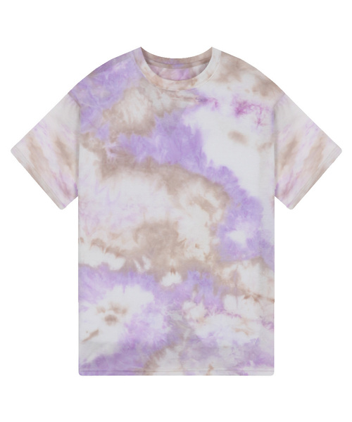 ANEWBROS（アニュブロス）の「ベーシックシグネチャー水染め半袖Tシャツ6カラー [ANSE_9301]（Tシャツ/カットソー・メンズ・スカイブルー/パープル/ダークグレー/マスタード/ブルー/ライトパープル・FREE）」の5枚目の写真
