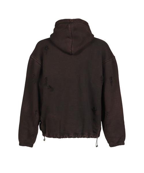 Thug Club(サグクラブ)の「ROCK HOODIE(パーカー・メンズ・ブラック/チャコール・1/3/2)」の3枚目の写真