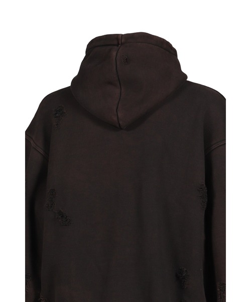 Thug Club(サグクラブ)の「ROCK HOODIE(パーカー・メンズ・ブラック/チャコール・1/3/2)」の6枚目の写真