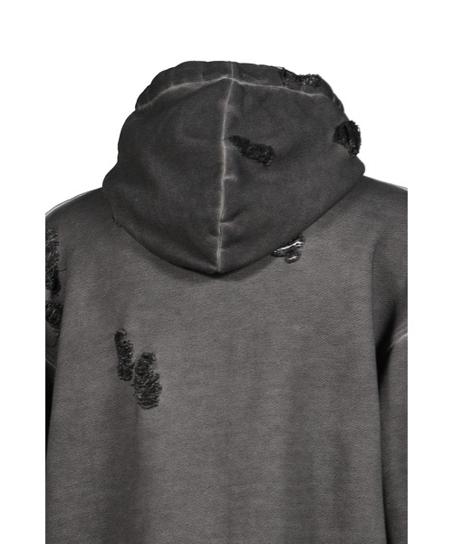 Thug Club(サグクラブ)の「ROCK HOODIE(パーカー・メンズ・ブラック/チャコール・1/3/2)」の10枚目の写真