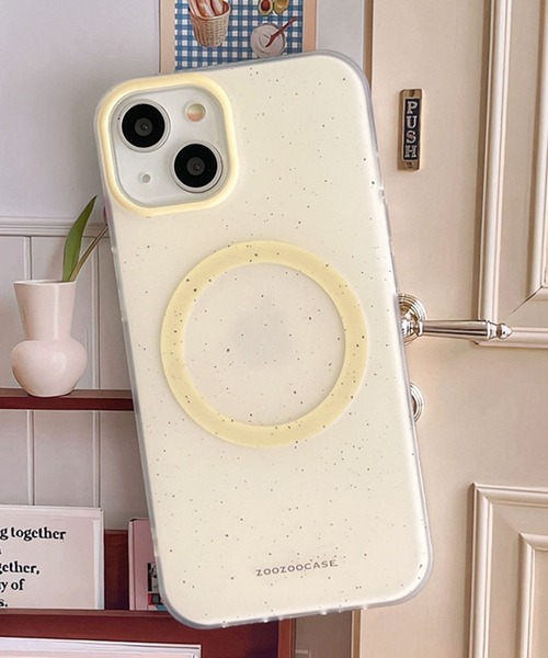 ammy.(エイミードット)の「【 ammy. / エイミードット 】 サンドライク マット パステル iPhoneケース(スマホケース/カバー・レディース・ミント/ピンク/ブルー/イエロー・iPhone 17/iPhone 16/iPhone 17 Pro)」の3枚目の写真