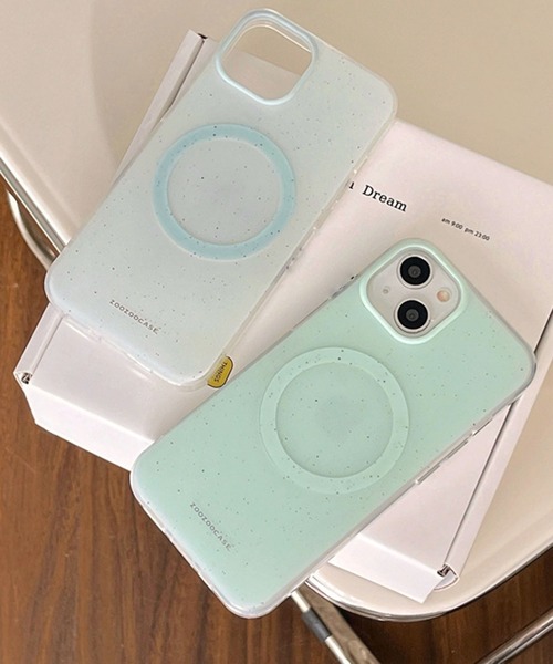 ammy.(エイミードット)の「【 ammy. / エイミードット 】 サンドライク マット パステル iPhoneケース(スマホケース/カバー・レディース・ミント/ピンク/ブルー/イエロー・iPhone 17/iPhone 16/iPhone 17 Pro)」の2枚目の写真