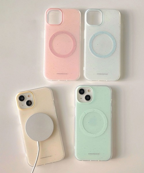 ammy.(エイミードット)の「【 ammy. / エイミードット 】 サンドライク マット パステル iPhoneケース(スマホケース/カバー・レディース・ミント/ピンク/ブルー/イエロー・iPhone 17/iPhone 16/iPhone 17 Pro)」の7枚目の写真