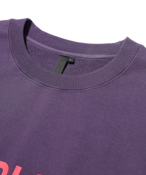 SILAS（サイラス）の「LOGO SWEATSHIRT（スウェット・メンズ・ブラック/パープル/アッシュ・M/L/XL）」の11枚目の写真
