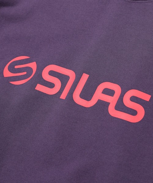 SILAS（サイラス）の「LOGO SWEATSHIRT（スウェット・メンズ・ブラック/パープル/アッシュ・M/L/XL）」の12枚目の写真