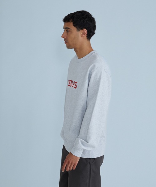 SILAS（サイラス）の「LOGO SWEATSHIRT（スウェット・メンズ・ブラック/パープル/アッシュ・M/L/XL）」の7枚目の写真