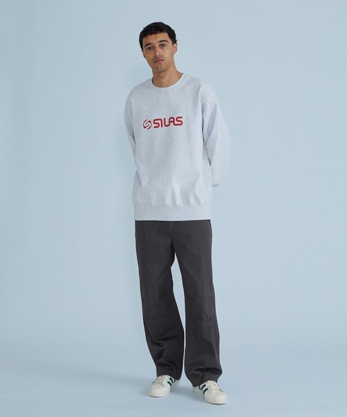 SILAS（サイラス）の「LOGO SWEATSHIRT（スウェット・メンズ・ブラック/パープル/アッシュ・M/L/XL）」の10枚目の写真