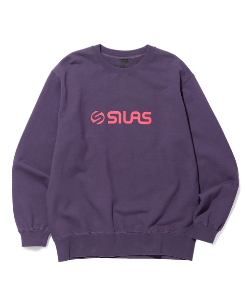 SILAS(サイラス)の「LOGO SWEATSHIRT(スウェット・メンズ・ブラック/パープル/アッシュ・M/L/XL)」の20枚目の写真