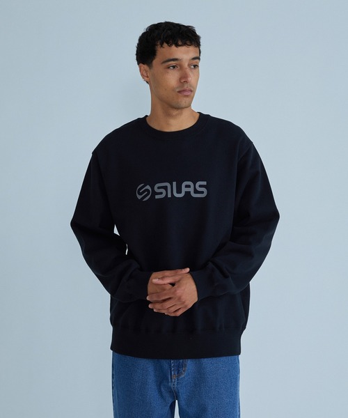 SILAS(サイラス)の「LOGO SWEATSHIRT(スウェット・メンズ・ブラック/パープル/アッシュ・M/L/XL)」の17枚目の写真