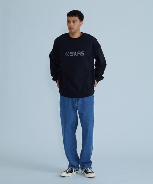 SILAS(サイラス)の「LOGO SWEATSHIRT(スウェット・メンズ・ブラック/パープル/アッシュ・M/L/XL)」の18枚目の写真