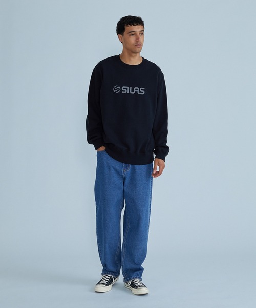 SILAS(サイラス)の「LOGO SWEATSHIRT(スウェット・メンズ・ブラック/パープル/アッシュ・M/L/XL)」の19枚目の写真