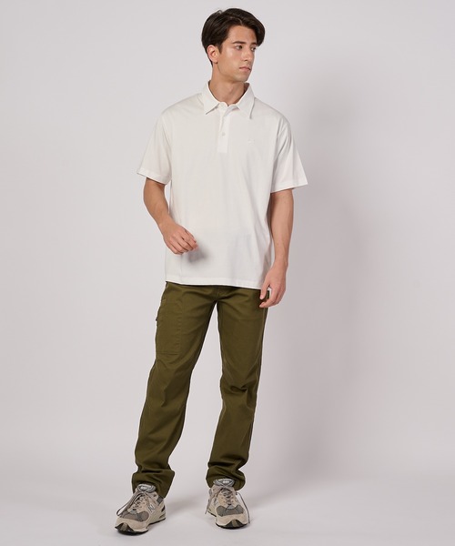 Eddie Bauer(エディーバウアー)の「クール アドベンチャー ジャージー半袖ポロシャツ(ポロシャツ・メンズ・ライトオリーブ/ネイビー/ホワイト・M/XL/L/XXL/S)」の5枚目の写真