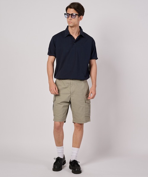 Eddie Bauer(エディーバウアー)の「クール アドベンチャー ジャージー半袖ポロシャツ(ポロシャツ・メンズ・ライトオリーブ/ネイビー/ホワイト・M/XL/L/XXL/S)」の9枚目の写真