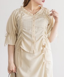 セール】CLETTE｜クレットのシャツ/ブラウス（イエロー/黄色系・半袖