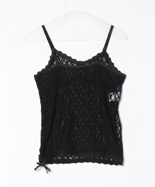 ROSE BUD(ローズバッド)の「LACE CAMISOLE(タンクトップ・レディース・ホワイト/ブラック・ONE SIZE)」の18枚目の写真