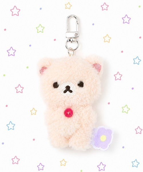 nini toys】≪リラックマ≫もこもこマスコットキーホルダー