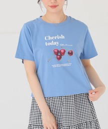 【ＵＶカット】フルーツプリントＴシャツ