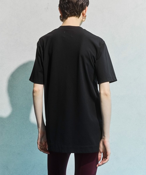 OMMO(オーエムエムオー)の「METALLIC T-SHIRT(Tシャツ/カットソー・レディース・ブラック/ホワイト/カーキ・F)」の7枚目の写真