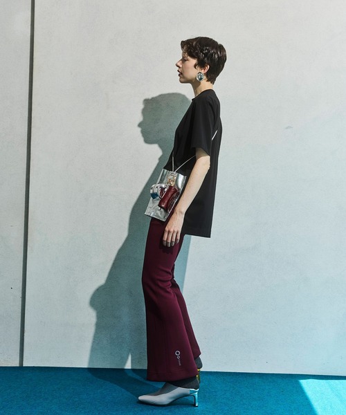 OMMO(オーエムエムオー)の「METALLIC T-SHIRT(Tシャツ/カットソー・レディース・ブラック/ホワイト/カーキ・F)」の10枚目の写真