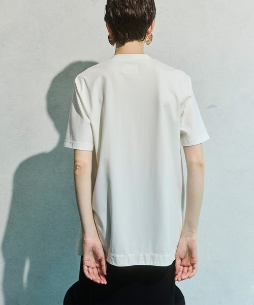 OMMO(オーエムエムオー)の「METALLIC T-SHIRT(Tシャツ/カットソー・レディース・ブラック/ホワイト/カーキ・F)」の16枚目の写真