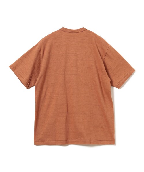 BEAMS PLUS(ビームスプラス)の「【別注】WAREHOUSE & CO. / Lot 4601 Print Tshirt #2(Tシャツ/カットソー・メンズ・コーラル/ナチュラル・S/XL/L/M)」の15枚目の写真