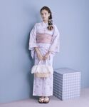 Maison de FLEUR（メゾンドフルール）の「巴里のブーケ浴衣（浴衣