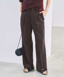Spick & Span（スピックアンドスパン）の「ダブルクロス1タックパンツ（スラックス）」