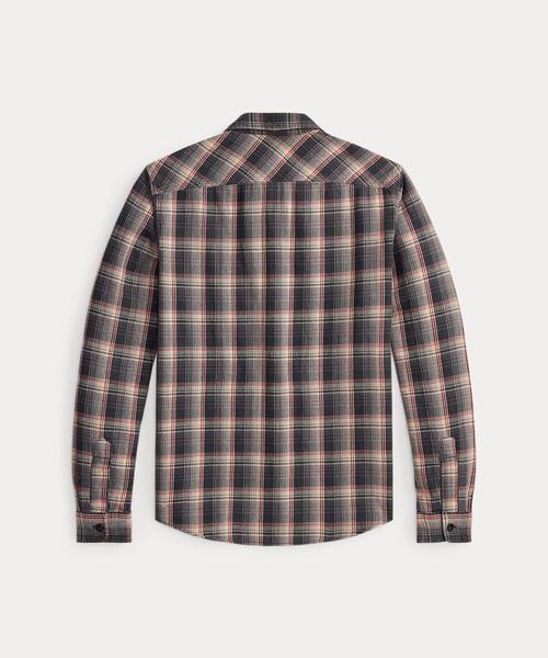RRL(ダブル アール エル)の「チェック ツイル ワークシャツ(シャツ/ブラウス・メンズ・グレー系・S/M/L/XL/XS/XXL)」の8枚目の写真