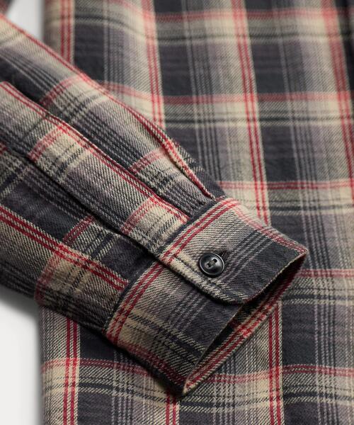 RRL(ダブル アール エル)の「チェック ツイル ワークシャツ(シャツ/ブラウス・メンズ・グレー系・S/M/L/XL/XS/XXL)」の6枚目の写真