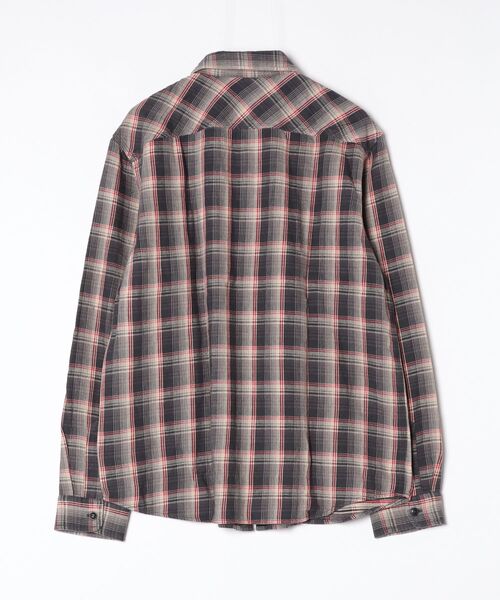 RRL(ダブル アール エル)の「チェック ツイル ワークシャツ(シャツ/ブラウス・メンズ・グレー系・S/M/L/XL/XS/XXL)」の2枚目の写真