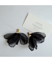 【Laugh】Antique chiffon / earring(MA)