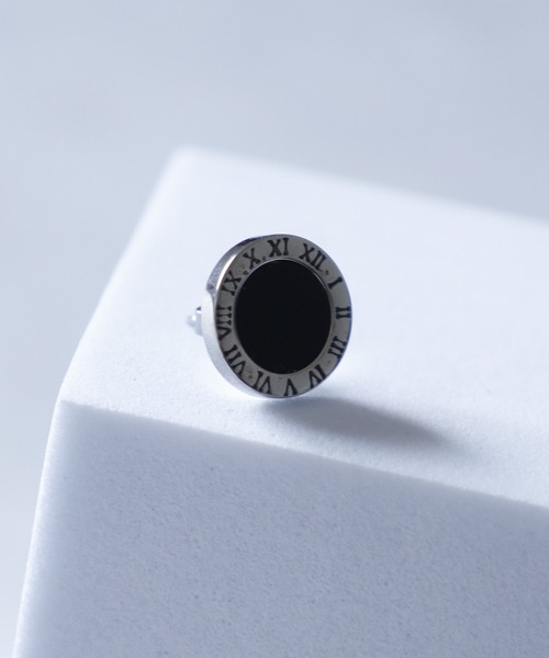 EVER METAL(エバーメタル ever metal EVER METAL)の「EVERMETAL 日本製 サージカルステンレス 316L 金属アレルギー対応 ギリシャ文字 グリーク コード ピアス(ピアス(片耳用)・メンズ・ゴールド系その他2/ゴールド系その他/シルバー/ブラック/ゴールド系2/ゴールド系1/ゴールド系その他3・#8/#11/#13)」の10枚目の写真