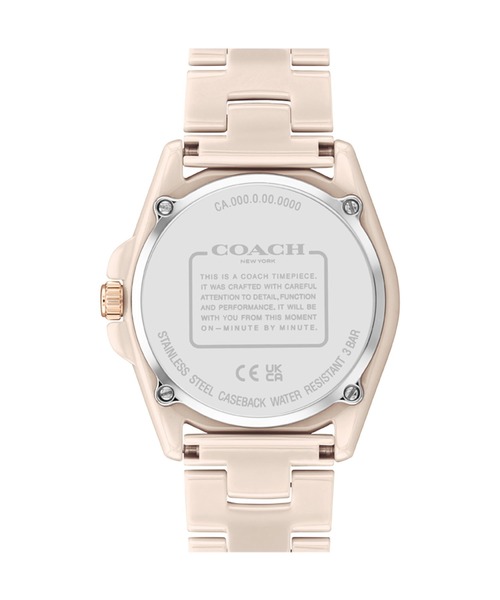 COACH(コーチ)の「【COACH】コーチ GREYSON レディース ウォッチ(アナログ腕時計・レディース・ベージュ・FREE)」の3枚目の写真
