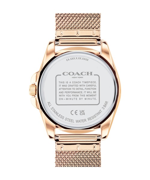 COACH(コーチ)の「【COACH】コーチ GREYSON レディース ウォッチ(アナログ腕時計・レディース・ベージュ・FREE)」の6枚目の写真