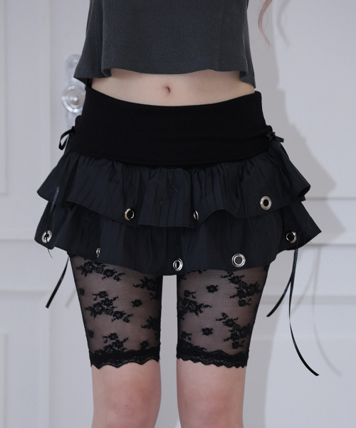 CHERRYQUIRI(チェリーキュリー)の「lace half inner pt - black(その他パンツ・レディース・その他・FREE)」の3枚目の写真