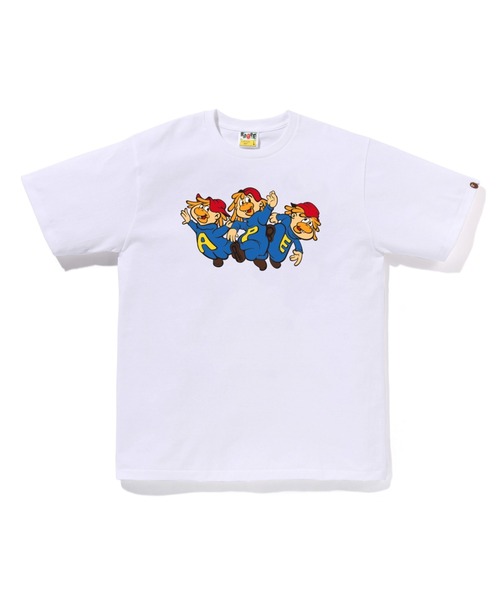 CHIMPY TRIO TEE（Tシャツ/カットソー）｜A BATHING APE（アベイシング