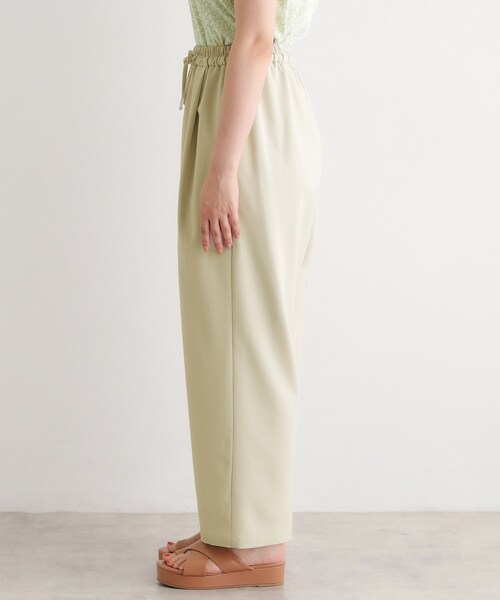 LAURA ASHLEY(ローラアシュレイ)の「【接触冷感/抗ピル/UVカット/2WAYストレッチ】多機能セミワイドパンツ(その他パンツ・レディース・ダークブラウン/ライトベージュ・40/38)」の12枚目の写真