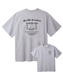 ナンマンキャンプ オーバーサイズ 半袖Tシャツ [メラングレー]