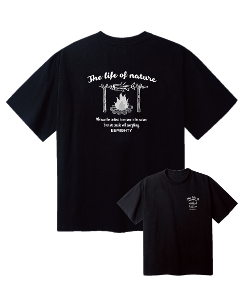 BEMIGHTY（ビーマイティー）の「ナンマンキャンプ オーバーサイズ 半袖Tシャツ [メラングレー]（Tシャツ/カットソー・メンズ・その他・X-LARGE/XX-LARGE/LARGE）」の4枚目の写真