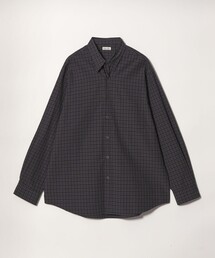 Steven Alan＞ サイロ ウール レギュラーカラー シャツ LOOSE（シャツ