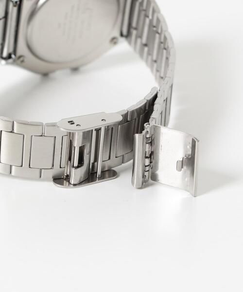 CASIO(カシオ)の「CASIO A158WA-1JH(アナログ腕時計・メンズ・シルバー・ONE)」の4枚目の写真