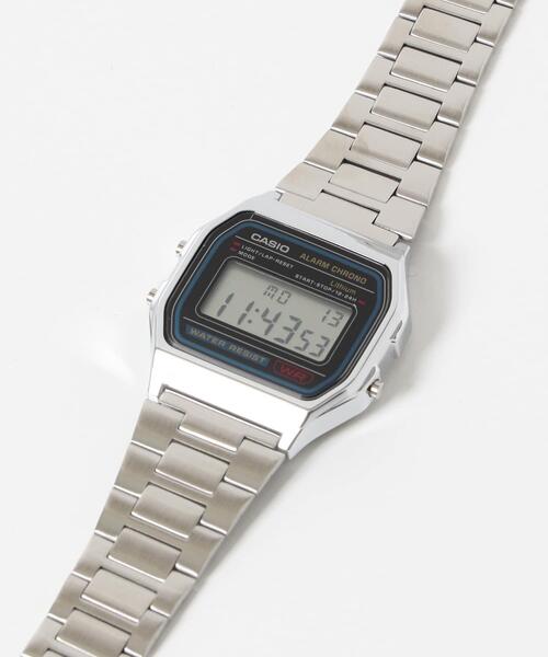 CASIO(カシオ)の「CASIO A158WA-1JH(アナログ腕時計・メンズ・シルバー・ONE)」の5枚目の写真