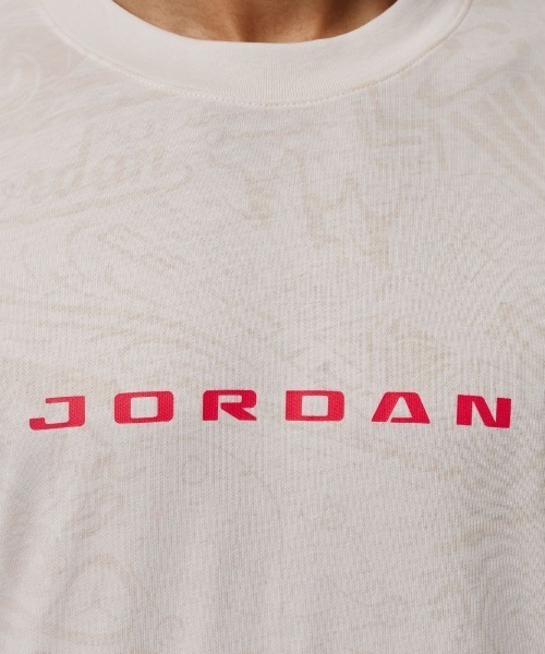 JORDAN BRAND（ジョーダンブランド）の「JORDAN BRAND Brooklyn T-Shirt（ジョーダンブランド ブルックリン Tシャツ）（Tシャツ/カットソー・メンズ・ホワイト系/ブラック系・X-LARGE/SMALL/MEDIUM/LARGE）」の4枚目の写真