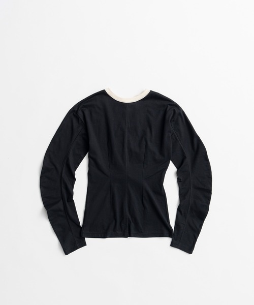 PRANK PROJECT(プランクプロジェクト)の「【2026Autumn Pre-Order】2WAYジャージカーディガン / 2-Way Jersey Cardigan(カーディガン/ボレロ・レディース・ブラック/チャコールグレー/マルチ・FREE)」の11枚目の写真