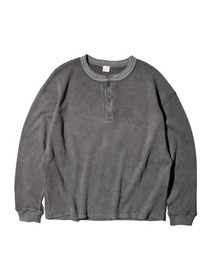 TOWNCRAFT / タウンクラフト COTTON THERMAL 3B HENLEY TEE コットン サーマル 3ボタン ヘンリーネックTシャツ