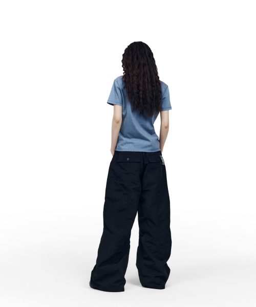 AAKAM（アーカム）の「Knee Pin-Tuck Rain Shield Pants (Black)（その他パンツ・レディース・その他・1/2）」の7枚目の写真
